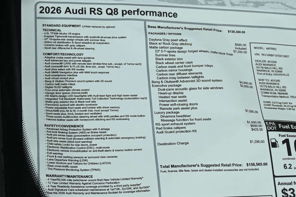 Thumbnail: 2026 Audi RS Q8 - 29