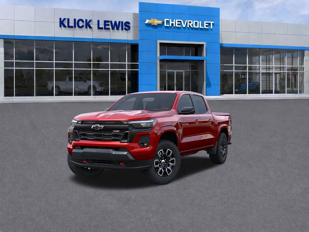 2026 Chevrolet Colorado Z71 Red at Klick Lewis Buick Chevrolet