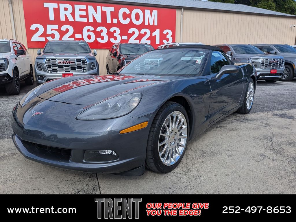 Cyber Gray Metallic 2013 Chevrolet Corvette Convertible Rear-Wheel Drive 6-Speed Automatic