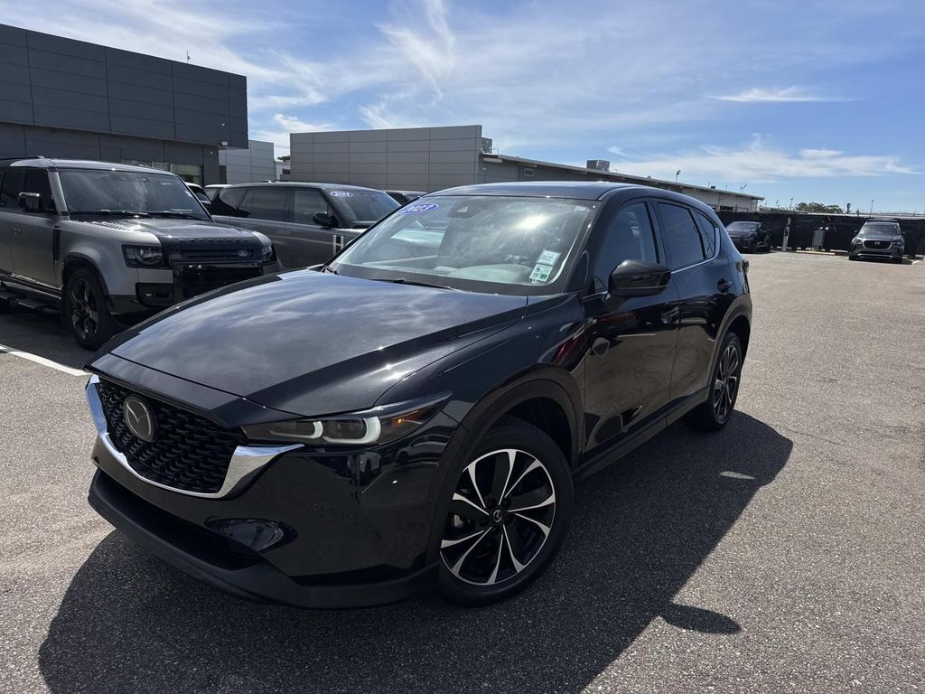 Jet Black Mica 2023 Mazda CX-5 2.5 S Premium AWD SUV / Crossover All-Wheel Drive 6-Speed Automatic