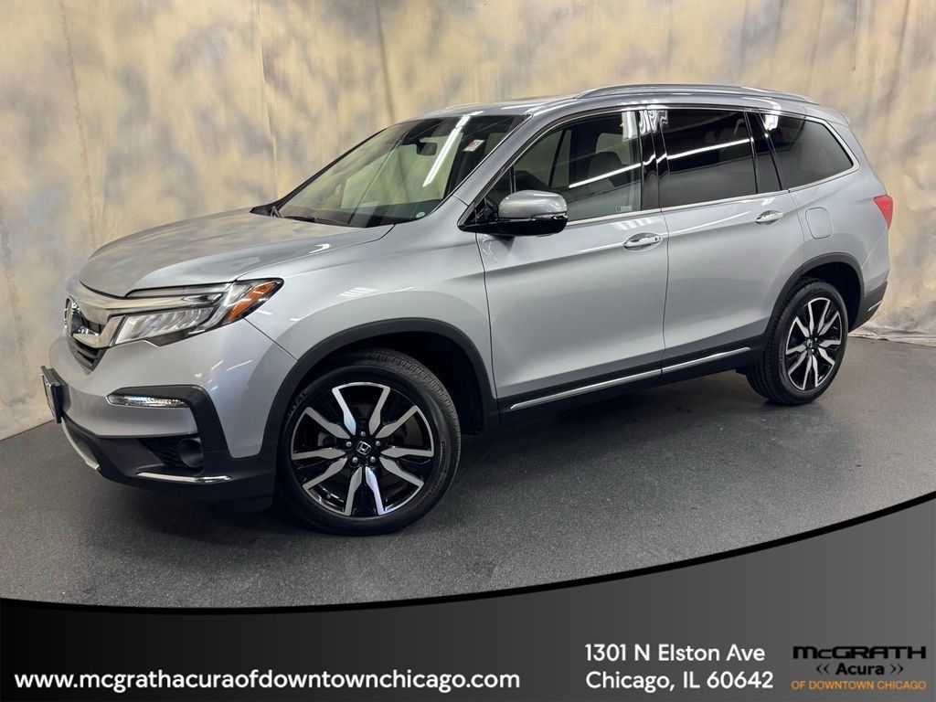 Silver 2020 Honda Pilot SUV / Crossover All-Wheel Drive 9-Speed Automatic