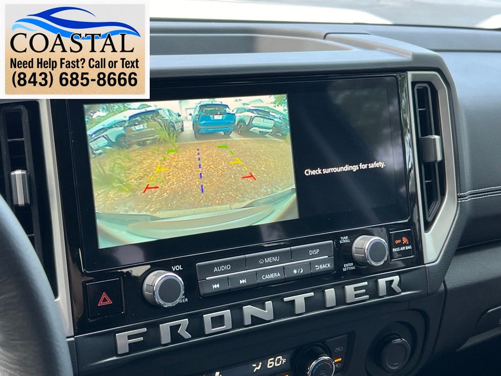 2025 Nissan Frontier SV White at Lugoff Nissan