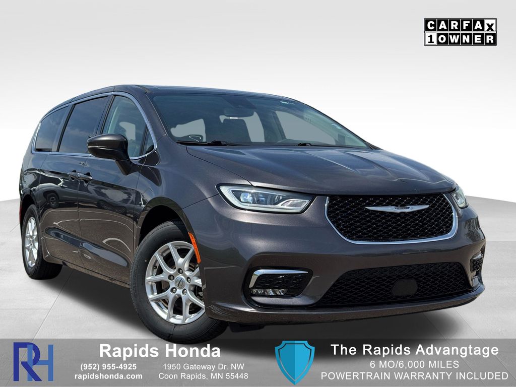 Gray (Granite Crystal Metallic Clearcoat) 2023 Chrysler Pacifica Minivan Front-Wheel Drive 9-Speed Automatic