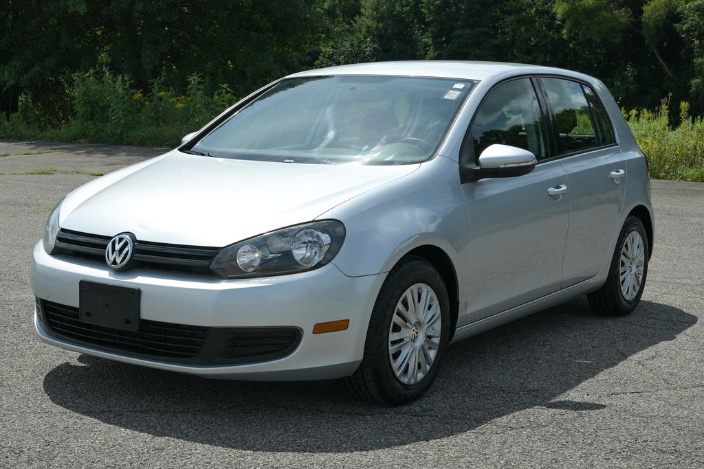 Reflex Silver Metallic 2013 Volkswagen Golf Hatchback Front-Wheel Drive 6-Speed Automatic