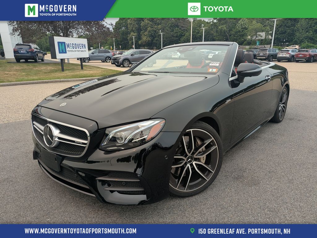 Black 2019 Mercedes-Benz E-Class Convertible All-Wheel Drive 9-Speed Automatic
