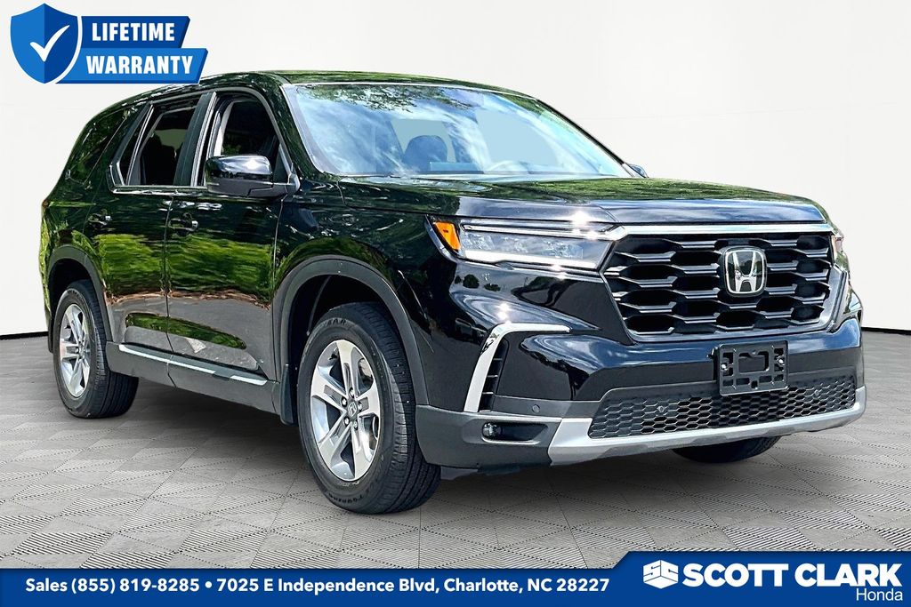 Crystal Black Pearl 2025 Honda Pilot EX-L AWD SUV / Crossover All-Wheel Drive Automatic