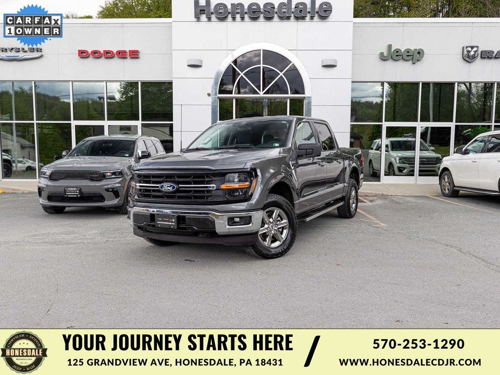 Carbonized Gray Metallic 2025 Ford F-150 Pickup Truck Four-Wheel Drive Automatic