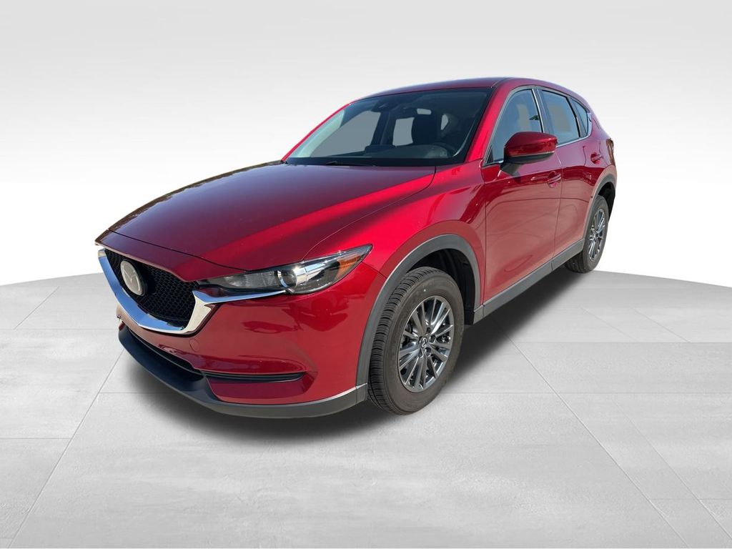 2021 Soul Red Crystal Metallic Mazda CX-5 Sport FWD SUV