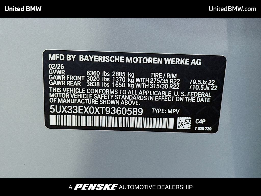 Thumbnail: 2026 BMW X6 - 15