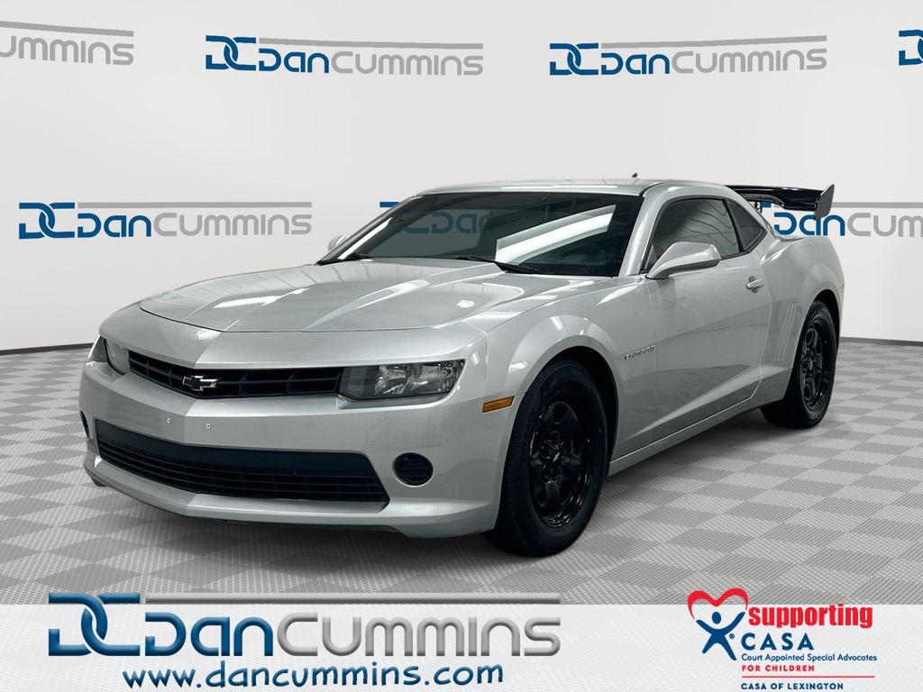 Silver Ice Metallic 2014 Chevrolet Camaro Coupe Rear-Wheel Drive 6-Speed Manual