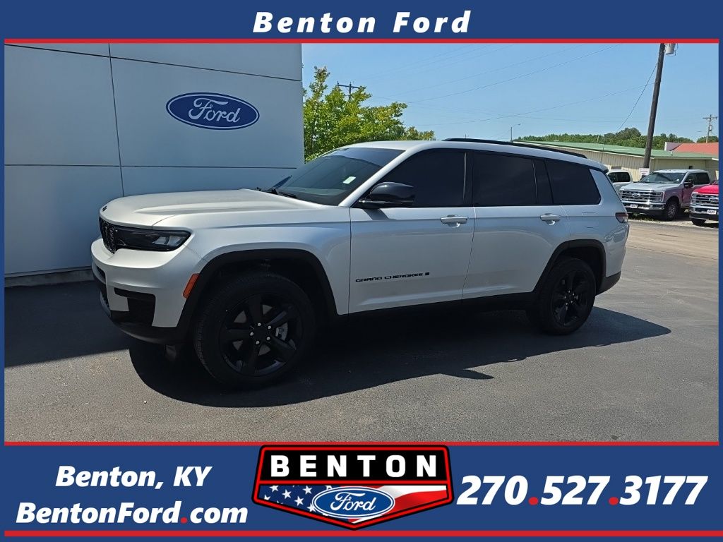 Silver Zynith 2024 Jeep Grand Cherokee L SUV / Crossover Four-Wheel Drive 8-Speed Automatic
