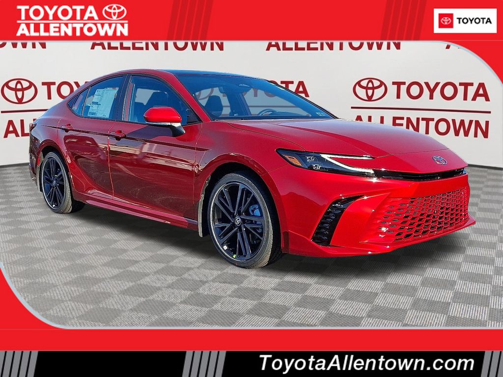 Supersonic Red 2026 Toyota Camry Sedan Front-Wheel Drive Continuously Variable Transmission