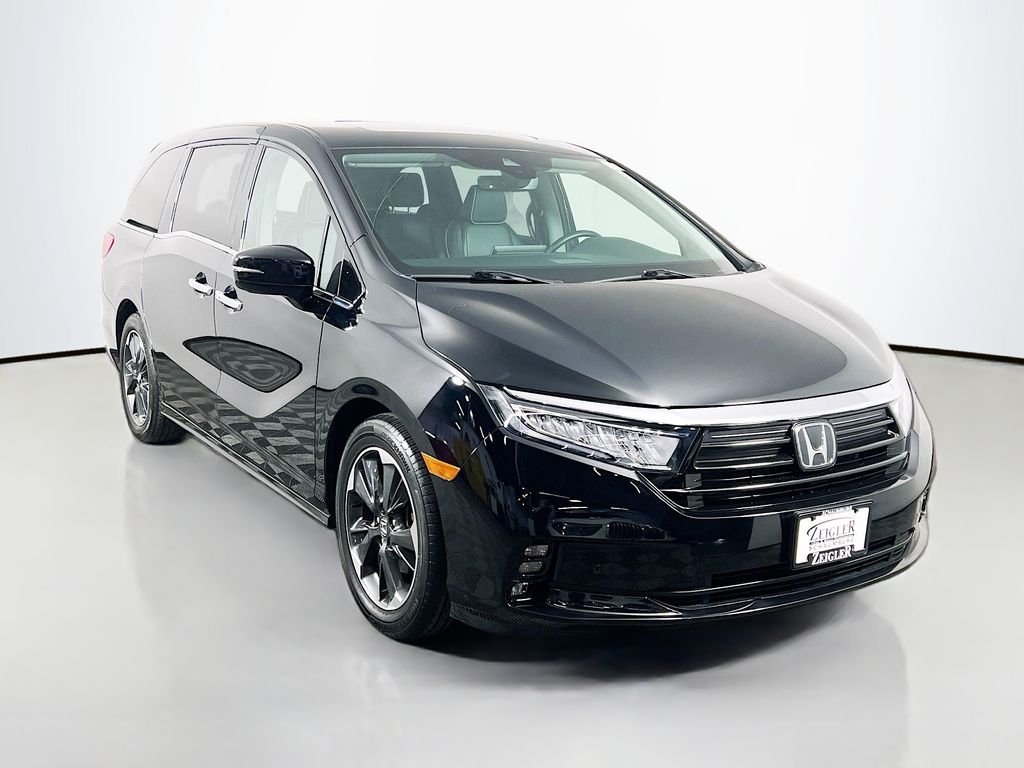 Crystal Black Pearl 2023 Honda Odyssey Minivan Front-Wheel Drive Automatic