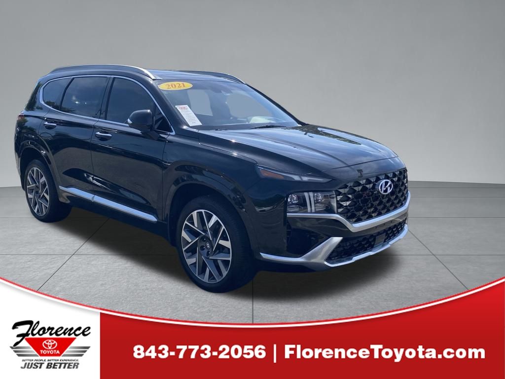 Twilight Black 2021 Hyundai Santa Fe SUV / Crossover Automatic