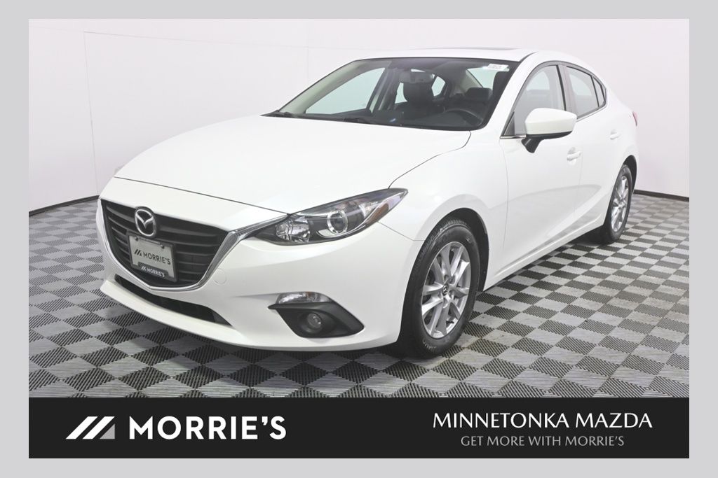 Snowflake White Pearl 2016 Mazda MAZDA3 Sedan Front-Wheel Drive 6-Speed Automatic