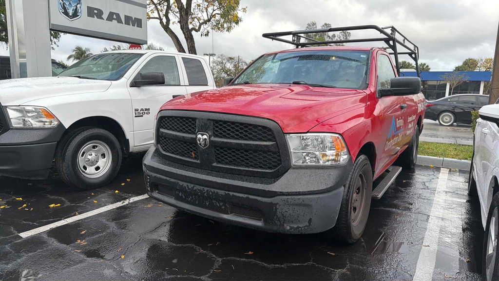 Red 2017 RAM 1500 Tradesman LB RWD Pickup Truck 4X2 8-Speed Automatic