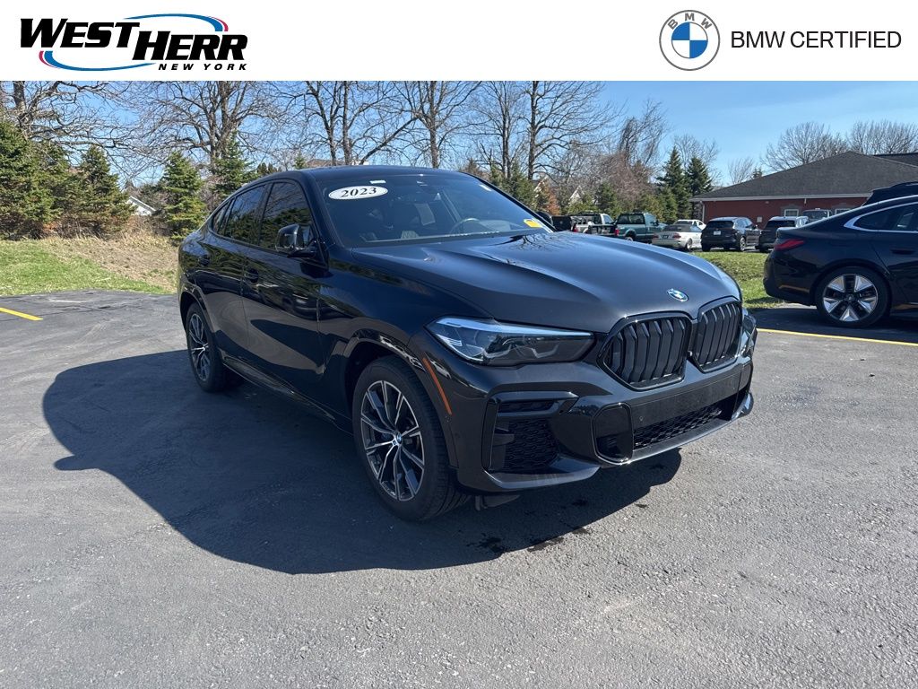 Black Sapphire Metallic 2023 BMW X6 xDrive40i AWD SUV / Crossover All-Wheel Drive 8-Speed Automatic
