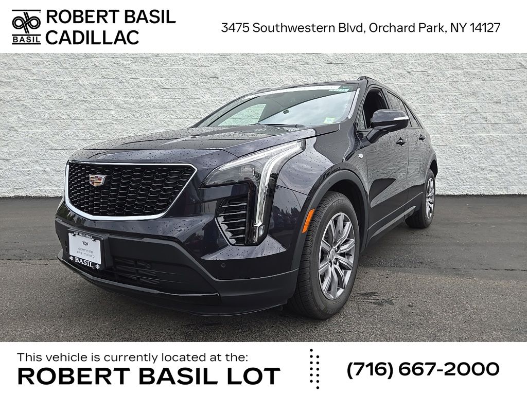 Galactic Gray Metallic 2023 Cadillac XT4 SUV / Crossover Four-Wheel Drive 9-Speed Automatic