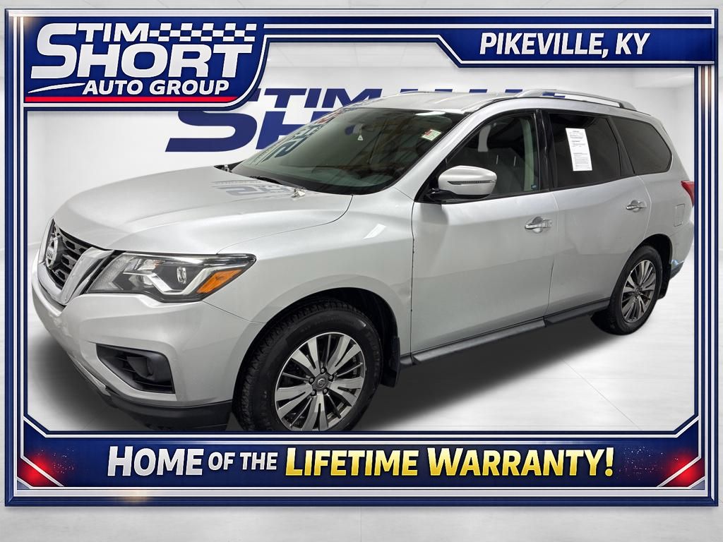 Brilliant Silver Metallic 2019 Nissan Pathfinder S 4WD SUV / Crossover Four-Wheel Drive Continuously Variable Transmission