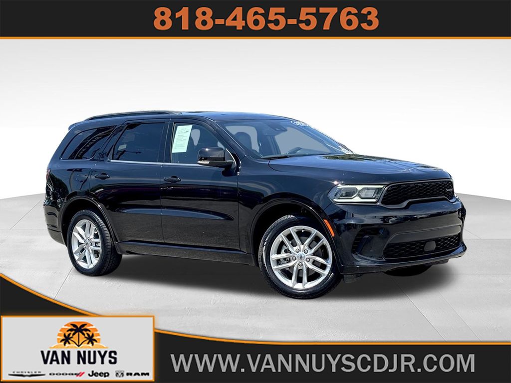 Black Clearcoat 2024 Dodge Durango SUV / Crossover All-Wheel Drive 8-Speed Automatic