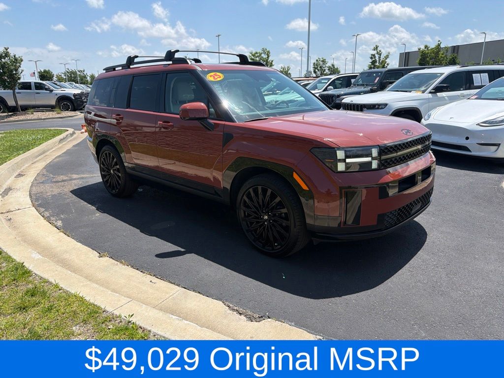 Terracotta Orange 2025 Hyundai Santa Fe Calligraphy FWD SUV / Crossover Front-Wheel Drive Automatic