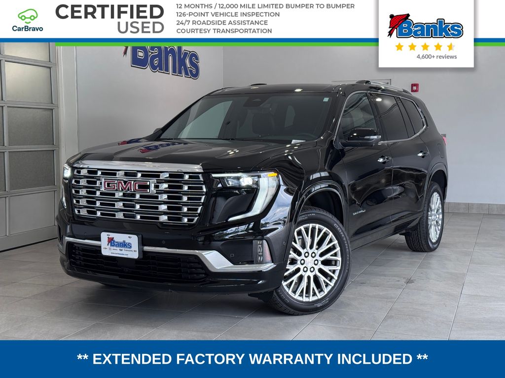 Black (Ebony Twilight Metallic) 2026 GMC Acadia SUV / Crossover Four-Wheel Drive 8-Speed Automatic