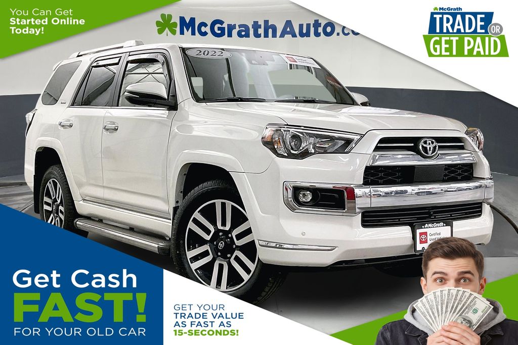 White (Blizzard Pearl) 2022 Toyota 4Runner SUV / Crossover All-Wheel Drive 5-Speed Automatic