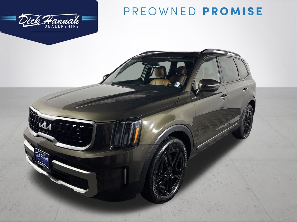 Dark Moss 2023 Kia Telluride SUV / Crossover All-Wheel Drive 8-Speed Automatic