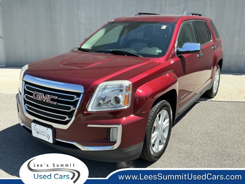 Crimson Red Tintcoat 2017 GMC Terrain SLT AWD SUV / Crossover All-Wheel Drive 6-Speed Automatic