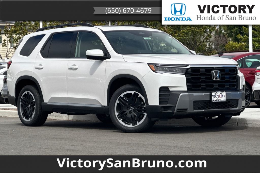 Platinum White Pearl 2026 Honda Pilot SUV / Crossover All-Wheel Drive Automatic