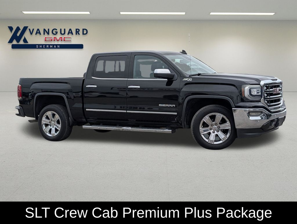 Onyx Black 2016 GMC Sierra 1500 Pickup Truck Four-Wheel Drive 8-Speed Automatic Overdrive