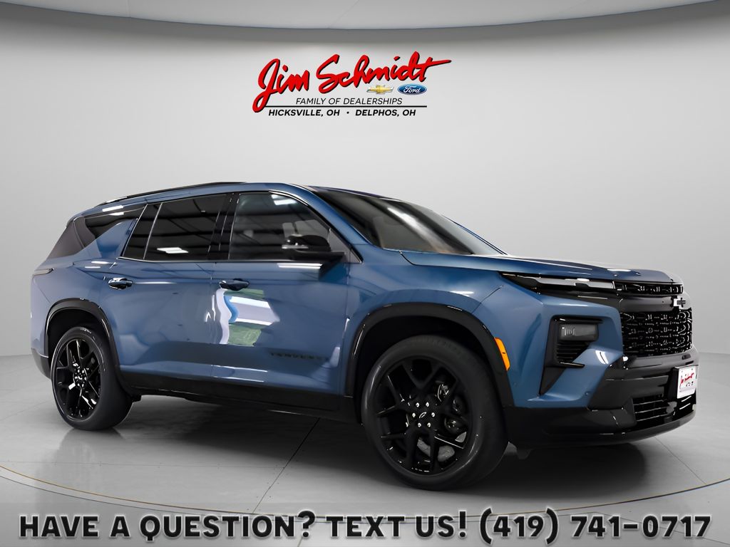 Lakeshore Blue Metallic 2026 Chevrolet Traverse SUV / Crossover Four-Wheel Drive 8-Speed Automatic