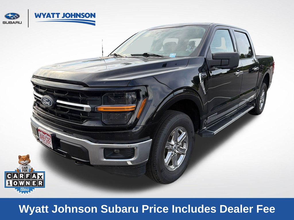Black Metallic 2024 Ford F-150 Pickup Truck Four-Wheel Drive Automatic