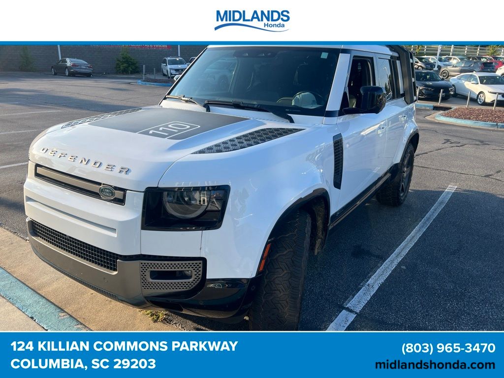 Fuji White 2021 Land Rover Defender 110 X-Dynamic HSE AWD SUV / Crossover All-Wheel Drive 8-Speed Automatic
