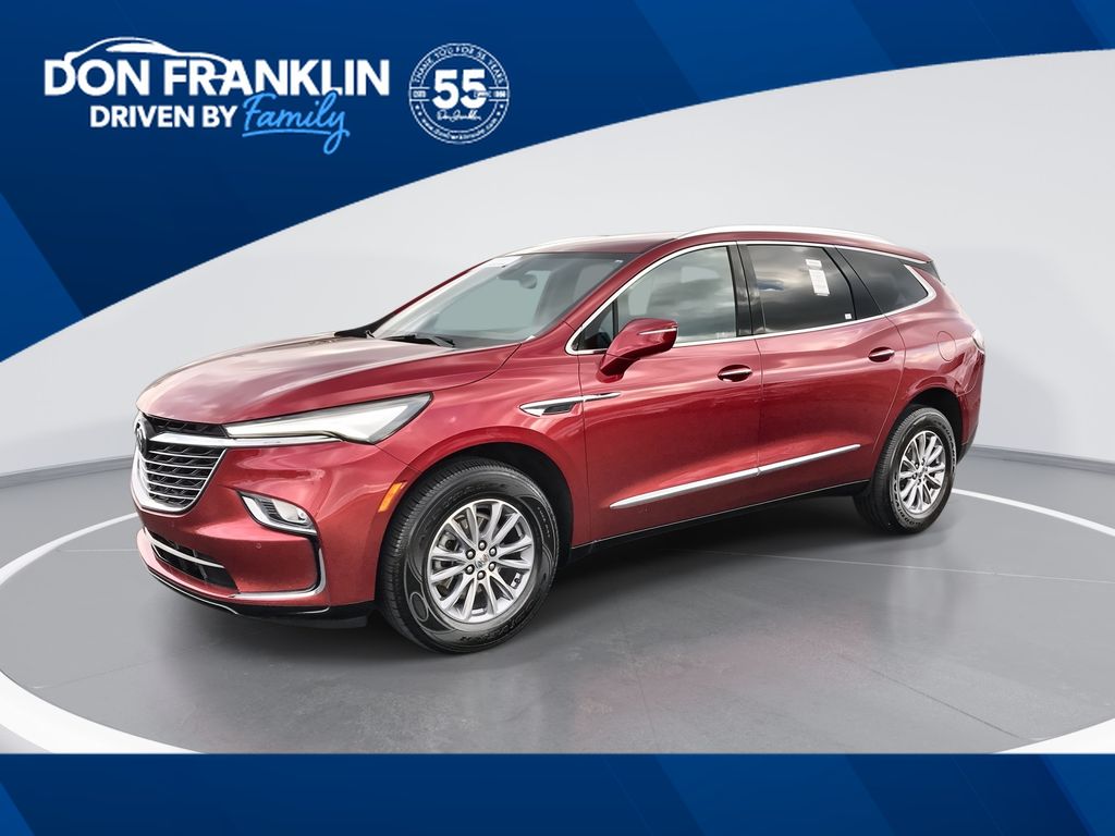 Cherry Red Tintcoat 2024 Buick Enclave Essence AWD SUV / Crossover Four-Wheel Drive 9-Speed Automatic