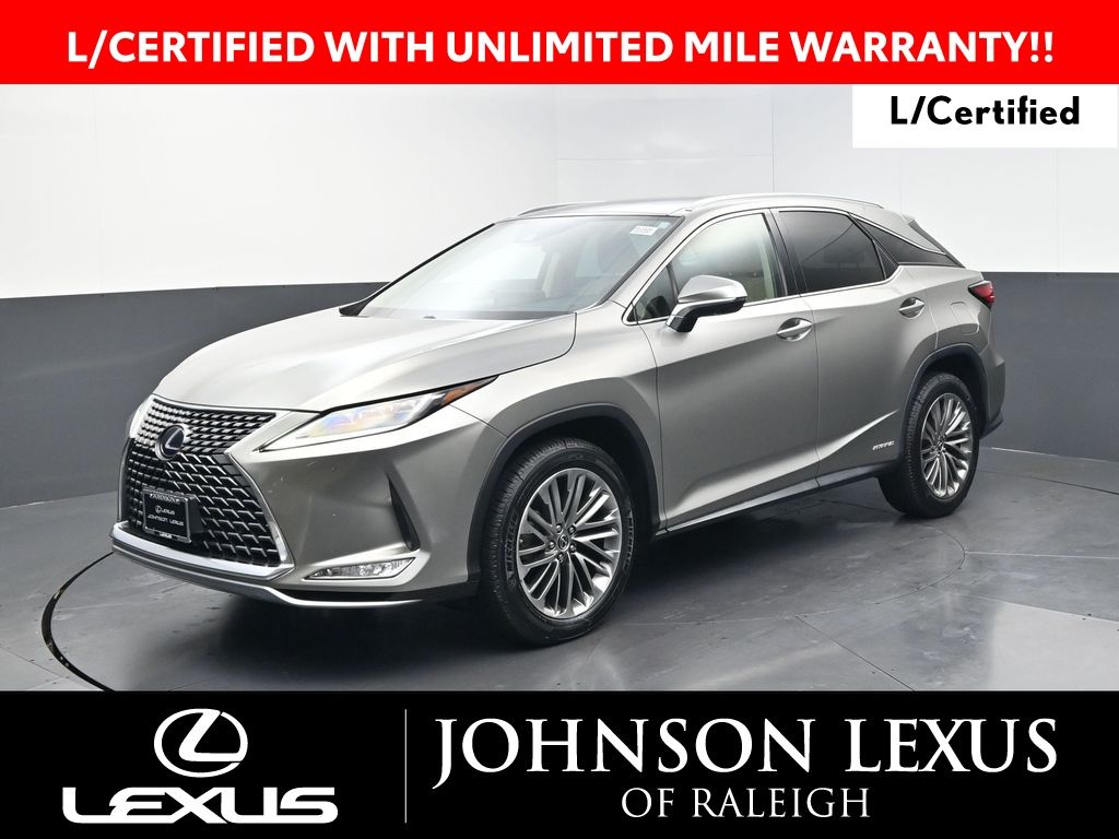 Atomic Silver 2021 Lexus RX Hybrid SUV / Crossover All-Wheel Drive Continuously Variable Transmission
