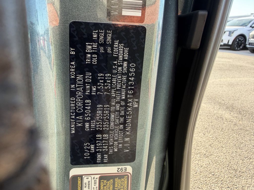 new 2026 Kia Carnival Hybrid car, priced at $44,339