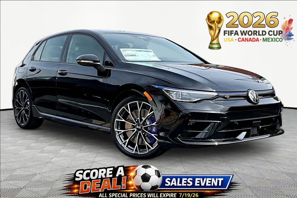 Black 2026 Volkswagen Golf R 4Motion Hatchback All-Wheel Drive 7-Speed Dual Clutch