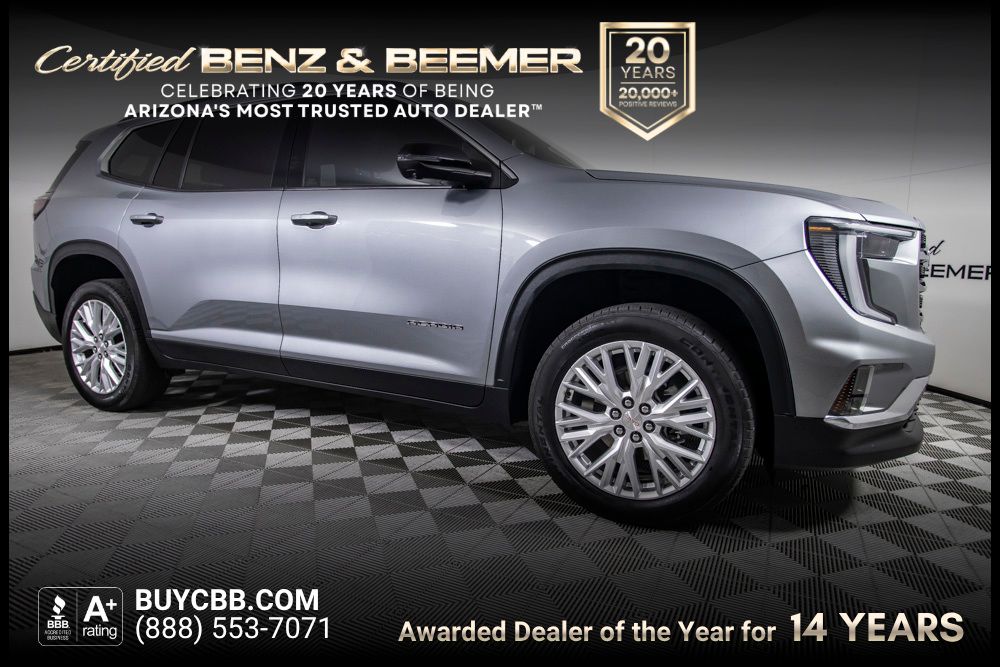 Sterling Metallic 2024 GMC Acadia SUV / Crossover Front-Wheel Drive 8-Speed Automatic