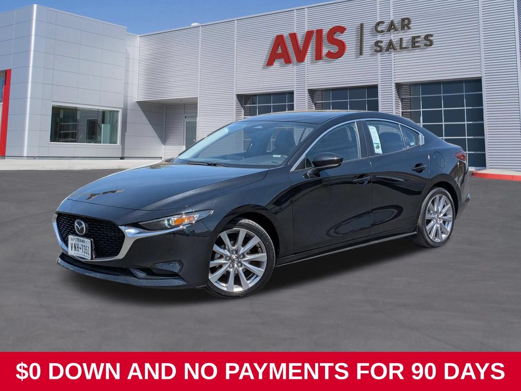 Black 2025 Mazda MAZDA3 Sedan Front-Wheel Drive 6-Speed Automatic