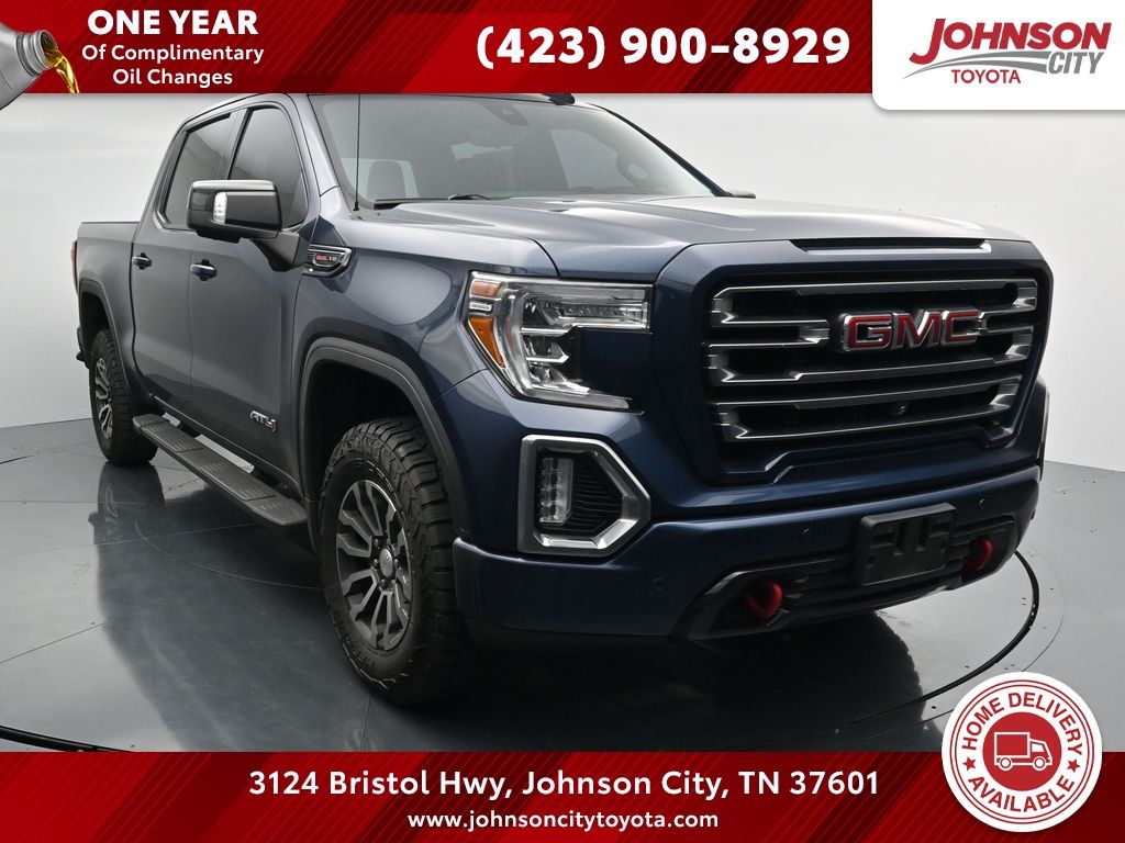 Pacific Blue Metallic 2020 GMC Sierra 1500 Pickup Truck Four-Wheel Drive Automatic