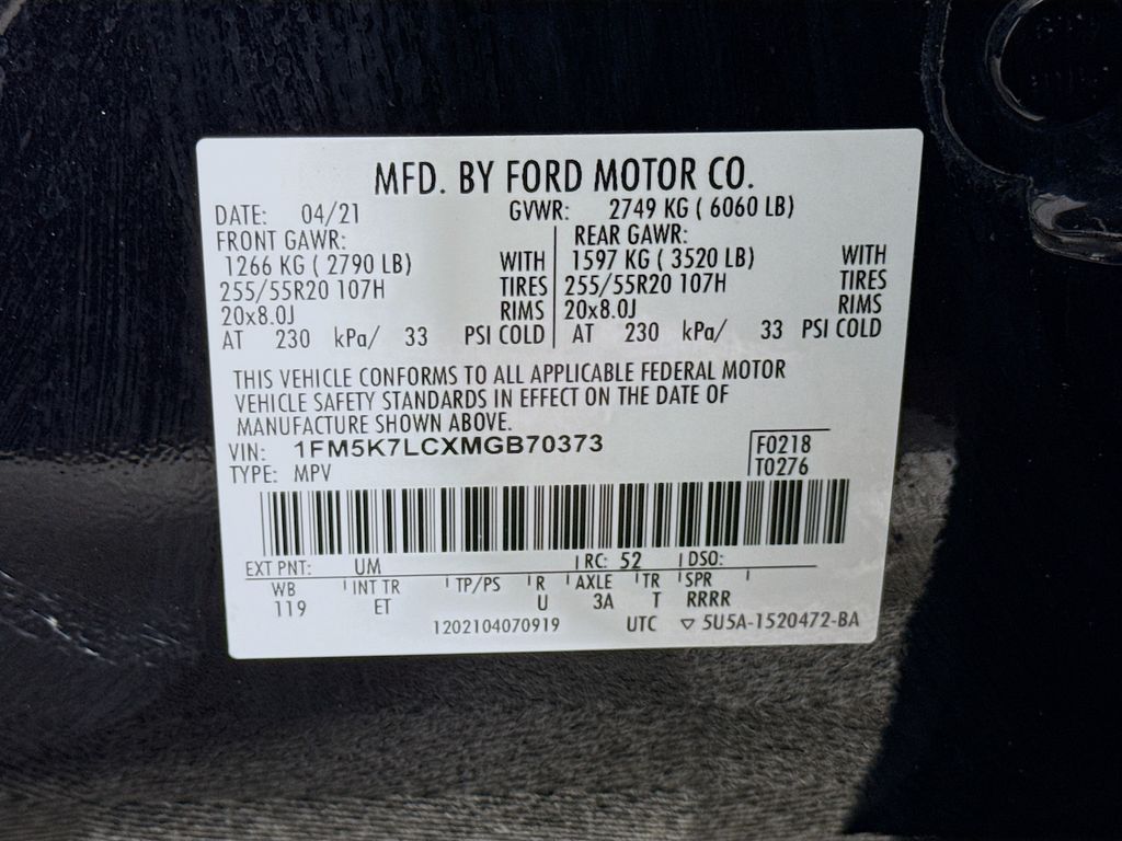 Thumbnail: 2021 Ford Explorer - 32