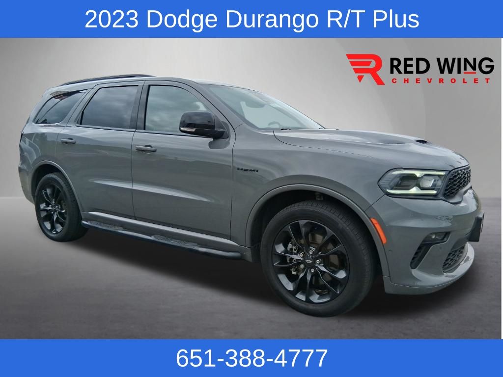 Destroyer Gray Clearcoat 2023 Dodge Durango SUV / Crossover All-Wheel Drive 8-Speed Automatic