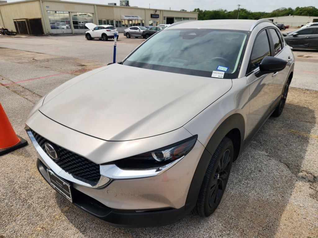 Gray (Platinum Quartz Metallic) 2024 Mazda CX-30 2.5 S Select Sport AWD SUV / Crossover All-Wheel Drive 6-Speed Automatic