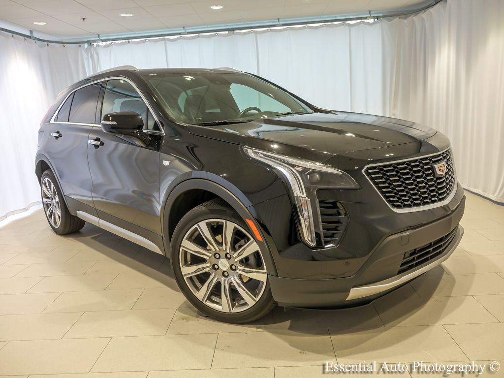 Stellar Black Metallic 2023 Cadillac XT4 Premium Luxury AWD SUV / Crossover Four-Wheel Drive 9-Speed Automatic