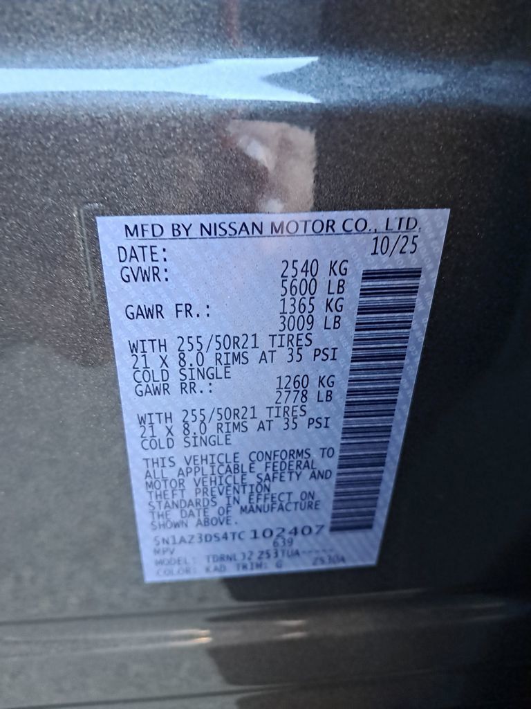 2026 Nissan Murano Platinum Gray at South Hills Kia