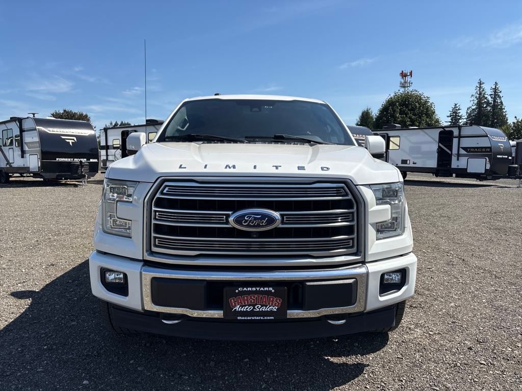 2017 White Platinum Ford F-150 Limited 4X4 Truck