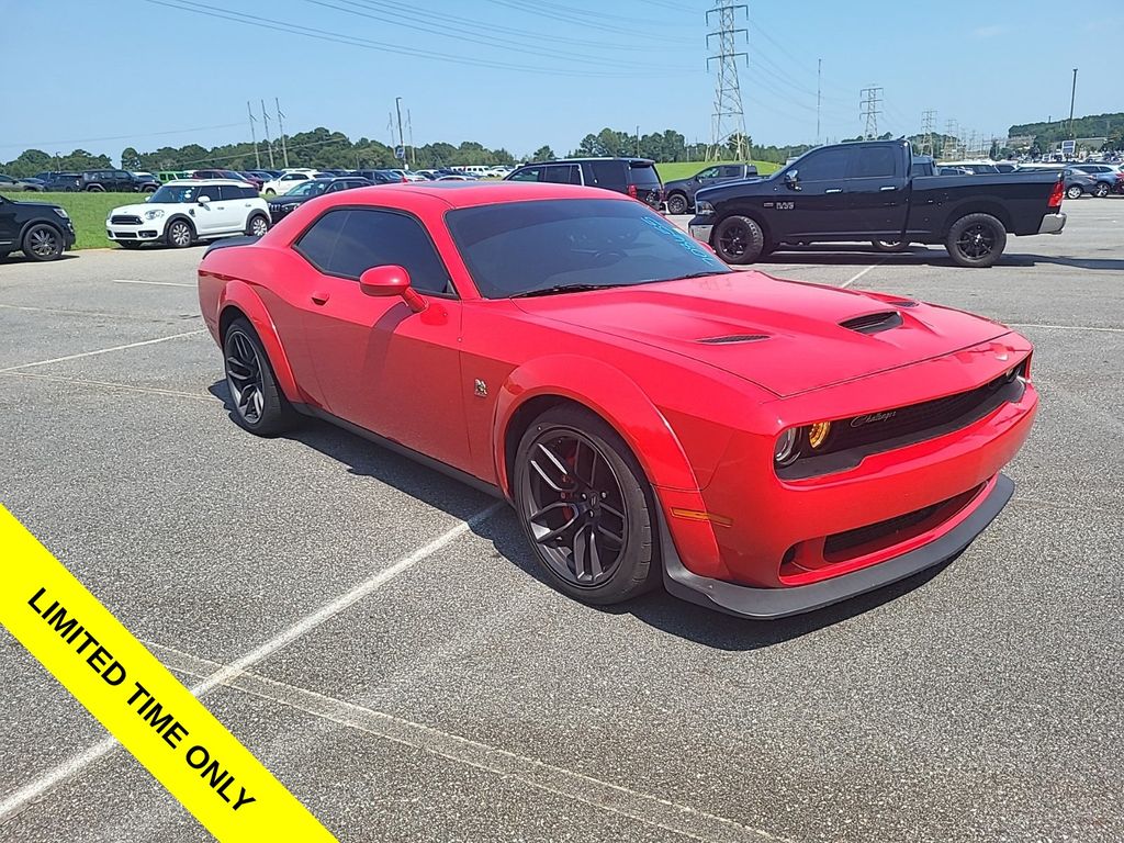 Torred Clearcoat 2019 Dodge Challenger Coupe Rear-Wheel Drive 8-Speed Automatic