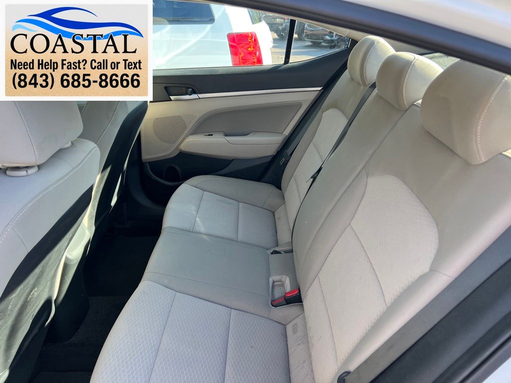 2020 Hyundai Elantra SEL White at Stokes Honda North