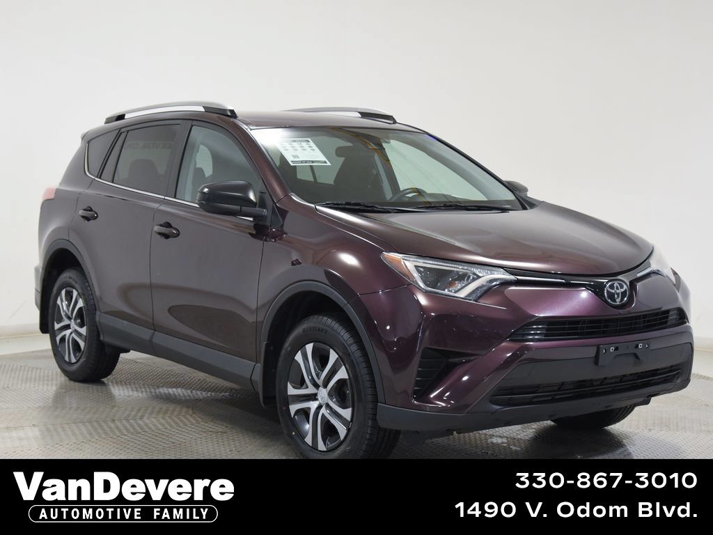 Black Currant 2017 Toyota RAV4 SUV / Crossover All-Wheel Drive 6-Speed Automatic